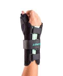 Alternative view of AirCast A2 Wrist Brace with Abduction Thumb Spica